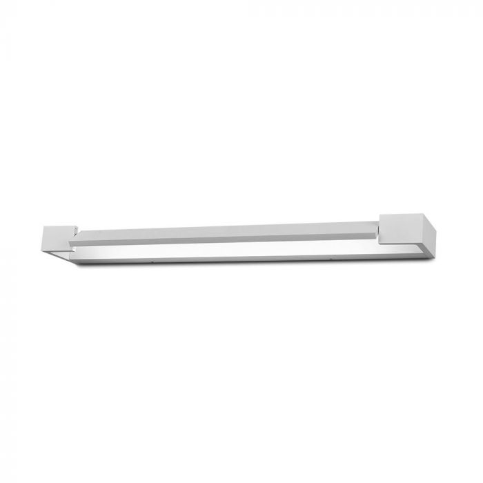 LED WALL LIGHT ALUMINIUM 18W DL 1800lm 0-90° 60X100X42 WHITE IP44