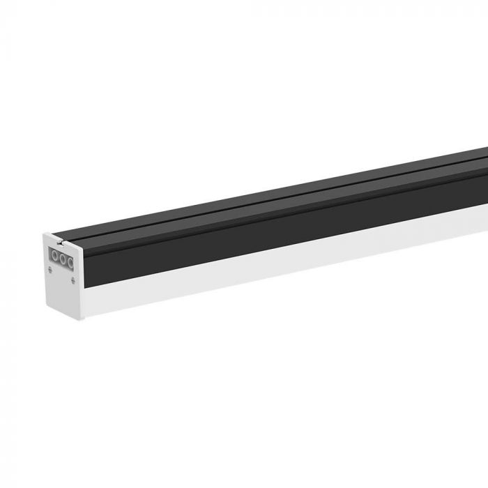 LED LINEAR LIGHT 40W CW 4300lm 120° 1200x50x55mm PC+Aluminium BLACK