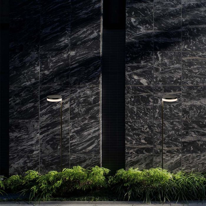 LED SOLAR BOLLARD LAMP 2W WW 120lm IP44