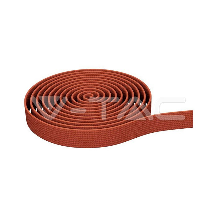 TRACK FABRIC BELT 10M/ROLL BEGONIA RED BODY