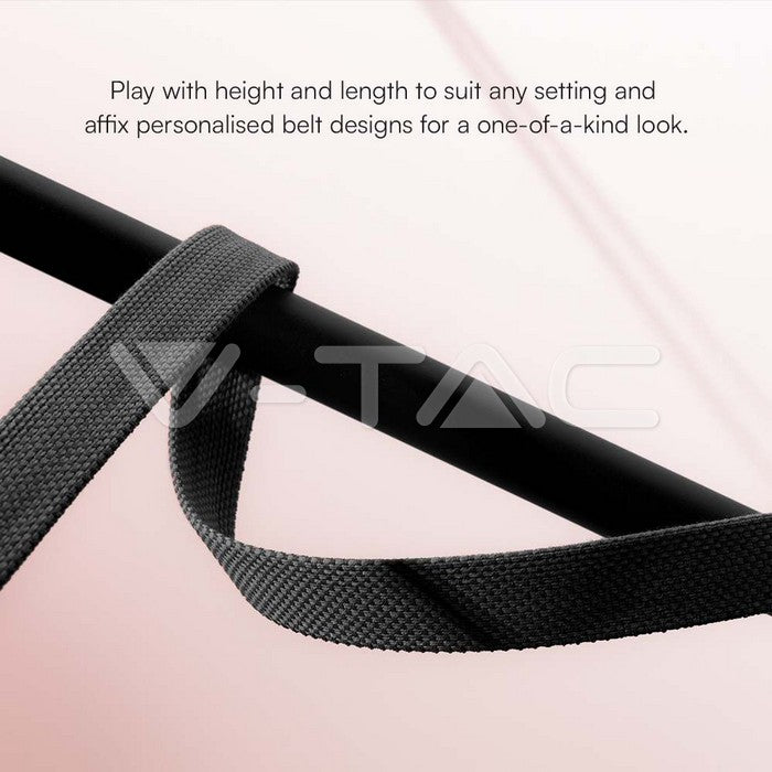 TRACK FABRIC BELT 10M/ROLL DARK GRAY BODY