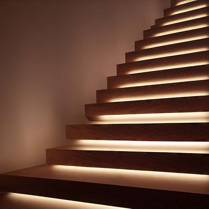 LED STRIP COB LIGHT WW 840Lm 10W/M 5? 24V IP67