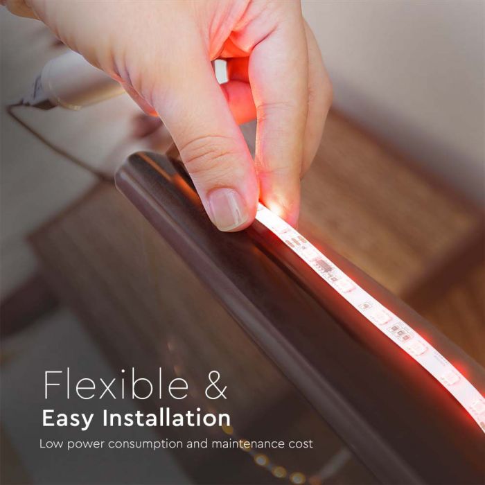 LED MAGIC STRIP RGB 13W/M 60 LEDS/M 24V - SET 5M IP65