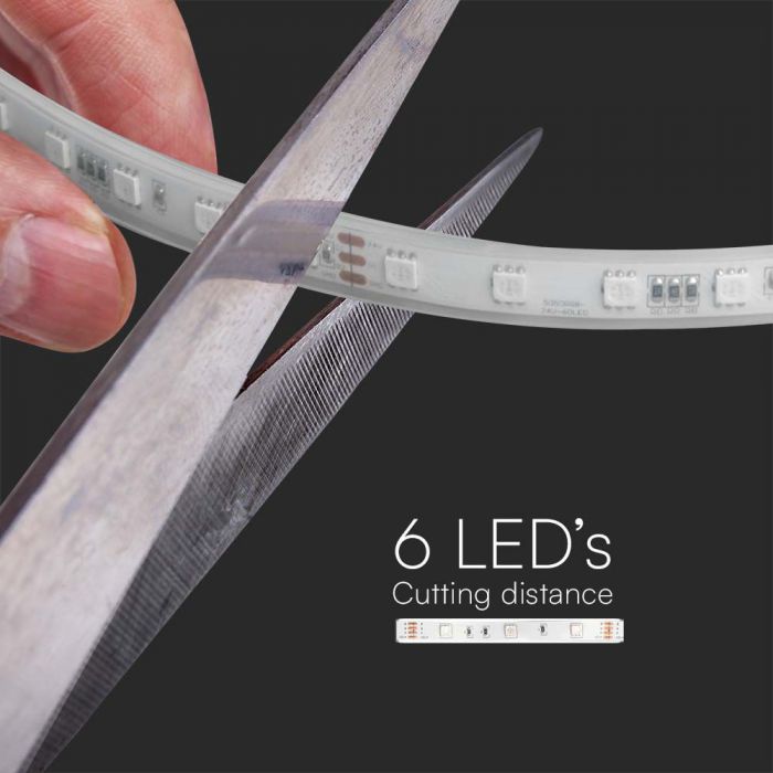 LED MAGIC STRIP RGB 13W/M 60 LEDS/M 24V - SET 5M IP65