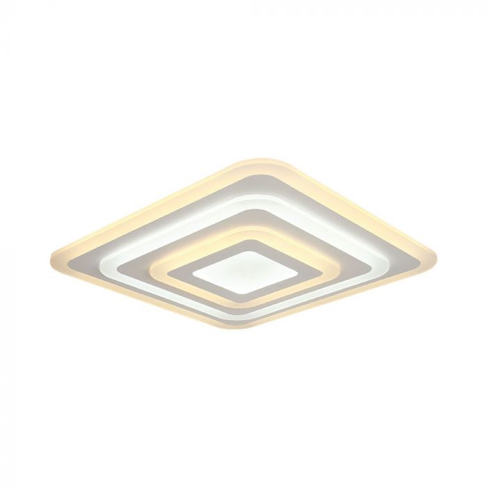 LED CEILING LIGHT 3 STEP DIMMABLE 77W 6700lm 3IN1 495x495x55mm WHITE
