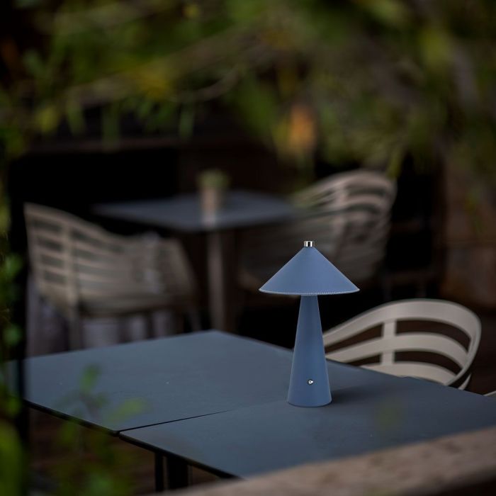 LED TABLE LAMP TOUCH DIMMABLE/RECHARGEABLE 3W 240lm 3IN1 200x330mm BLUE