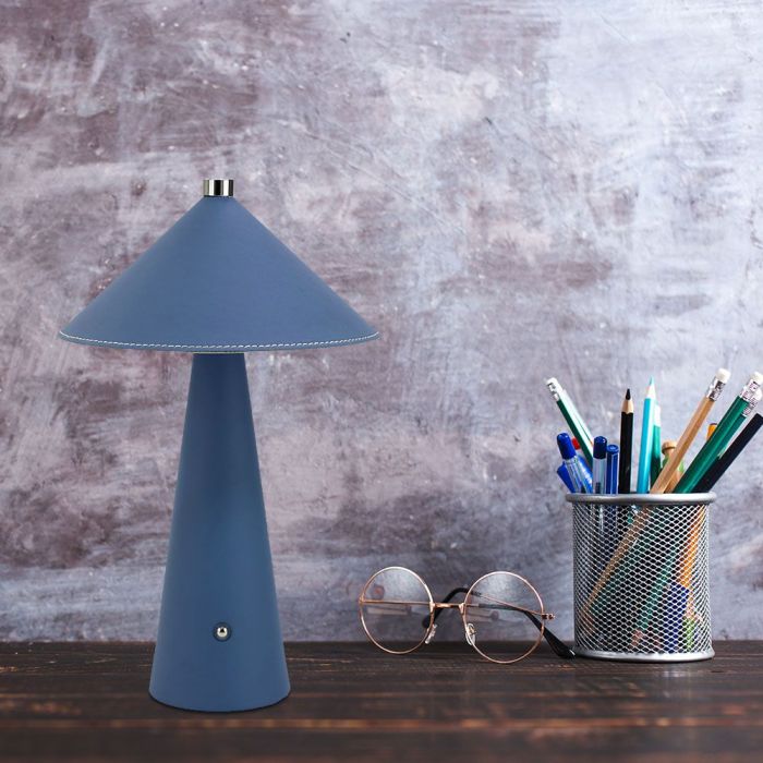 LED TABLE LAMP TOUCH DIMMABLE/RECHARGEABLE 3W 240lm 3IN1 200x330mm BLUE