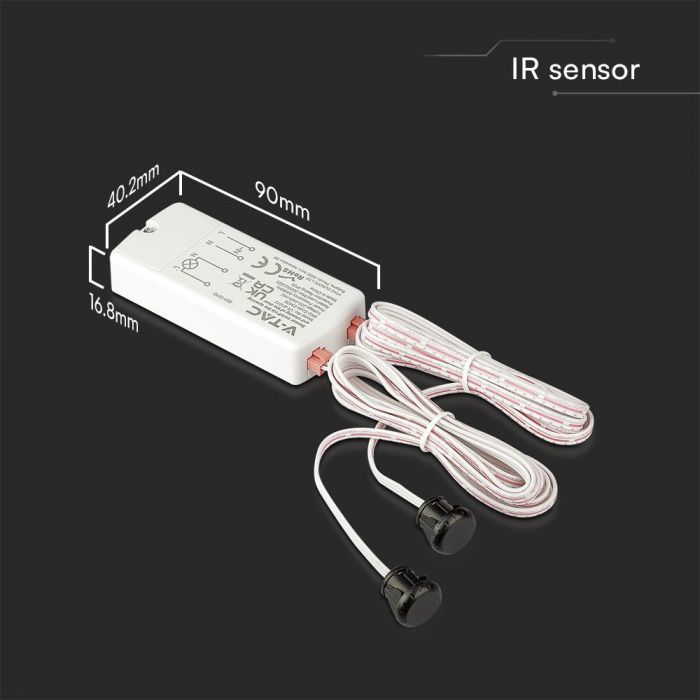 LED INFRARED DOOR SENSOR Max 200W (LED) WHITE