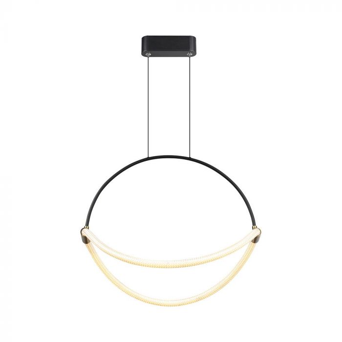 LED HANGING PENDANT LIGHT 16W DL 2000lm 500x160x1700mm BLACK