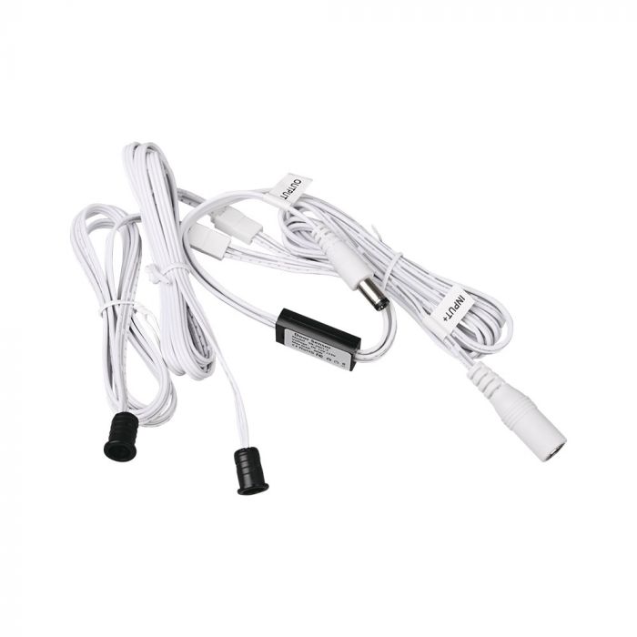 LED 2 HEAD DOOR SENSOR MAX LOAD 60W RECESSED/SURFACE (8mm)