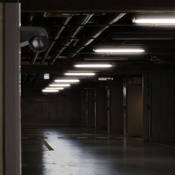LED PIR WALL SENSOR WITH MOVING HEAD 80.2x55.5x68.2mm (MAX:400W LED) FULL BLACK IP44