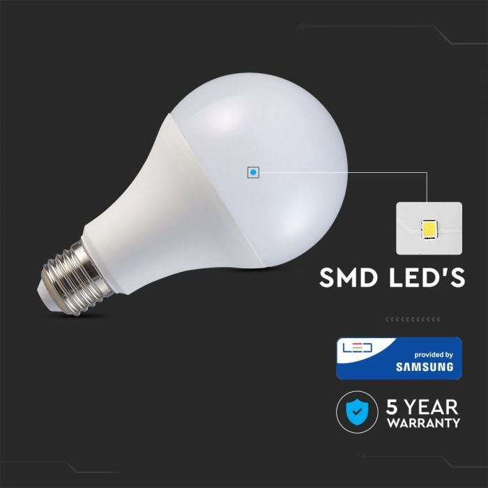 LED E27 LAMP A80 20W WW 2452lm 200° 80X149 SAMSUNG CHIP