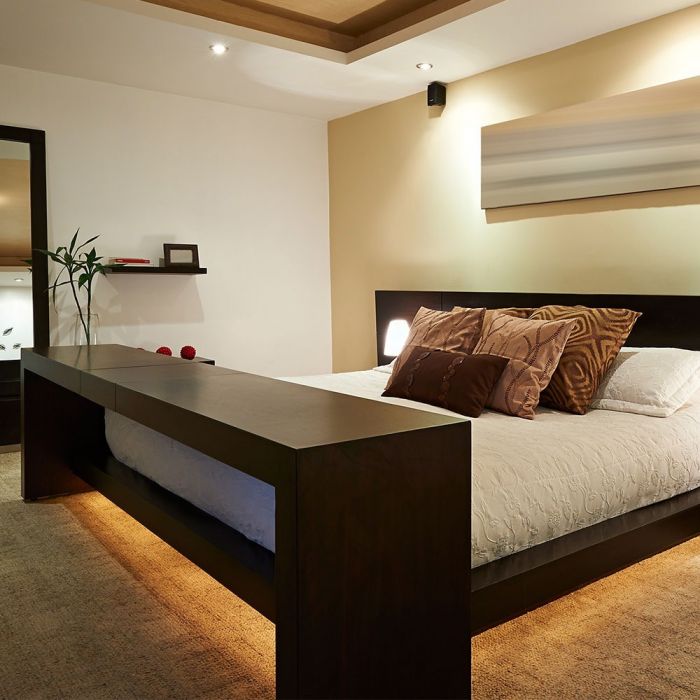 LED BEDLIGHT WITH SENSOR SINGLE BED 30LEDs WW 12V 3W 1.2M DIMMABLE