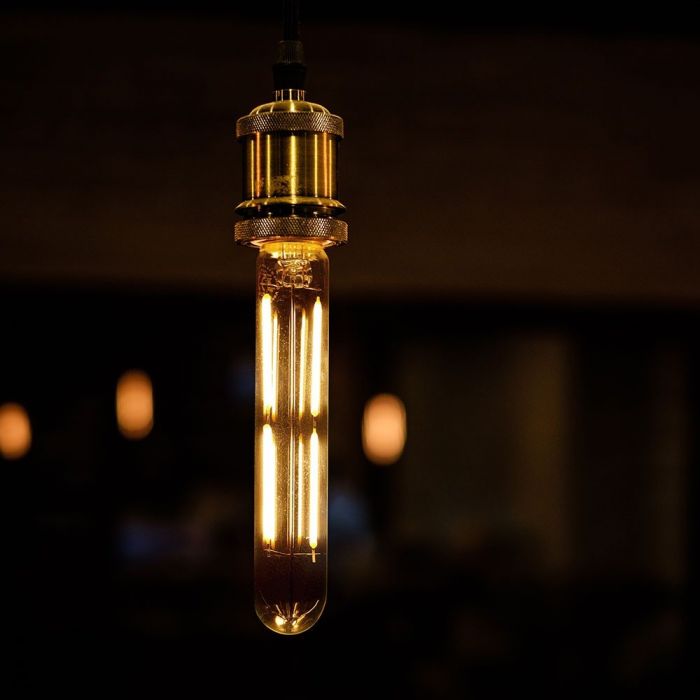 LED E14 FILAMENT LAMP T20 4W WW 400lm 300° 20X135 A++