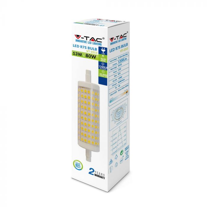 LED R7S LAMP 13W WW 1200lm 360° 28X118