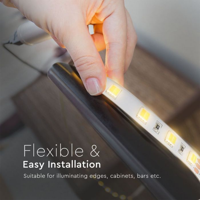 LED STRIP LIGHT SMD 120LEDs CCT 3IN1 1500Lm 14W/M 24V IP65