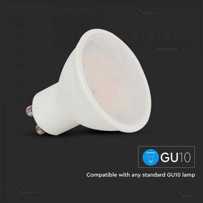 LED GU10 LAMP COMPATIBLE WH AMAZON ALEXA + GOOGLE HOME 4.8W RGB+WW+CW