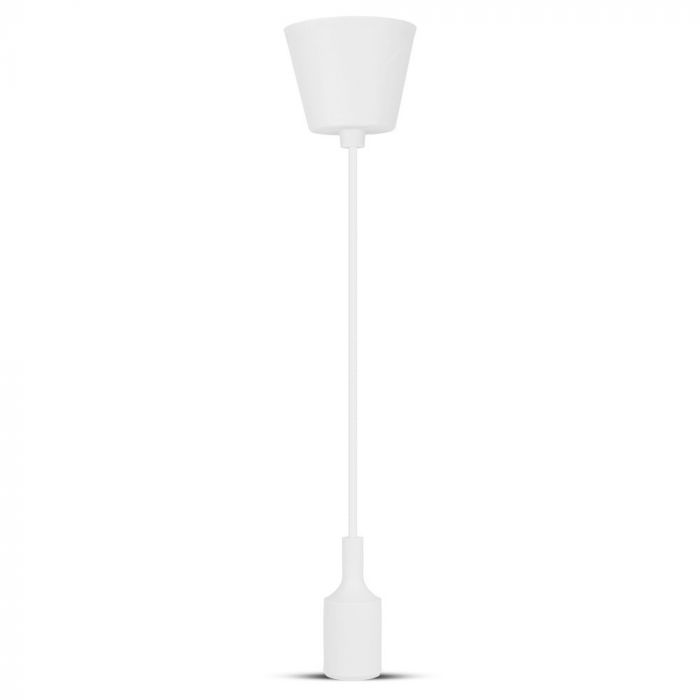 LED E27 PENDANT LAMP HOLDER 1M WHITE