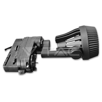 LED TRACK 4 LINE FITTING GU10 COMPATIBLE BLACK