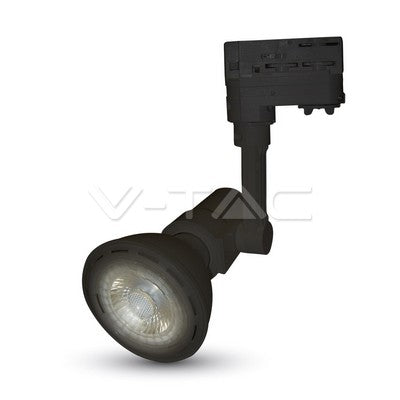 LED TRACK 4 LINE FITTING PAR20,30,38 COMPATIBLE BLACK