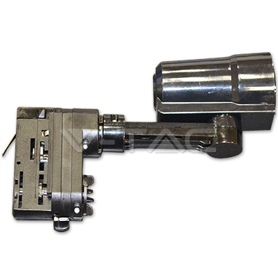 LED TRACK 4 LINE FITTING PAR20,30,38 COMPATIBLE BLACK