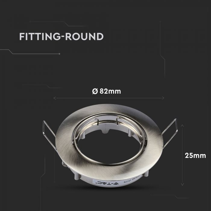 LED BRACKET GU10 ROUND Movable SN 82 (74)