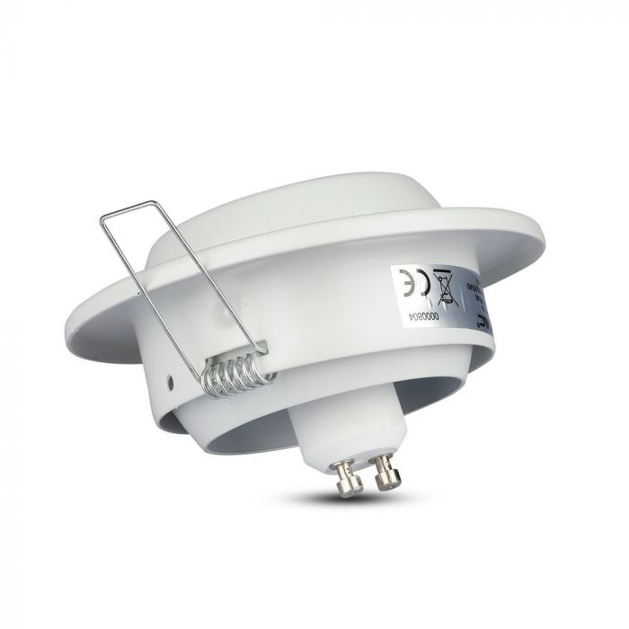 GU10 Housing Changing Angle Round White