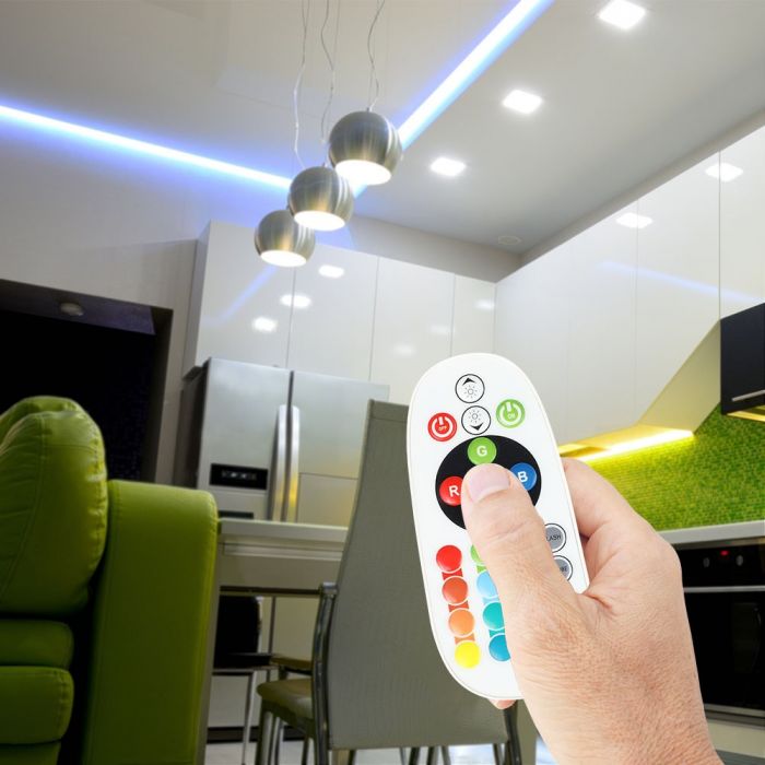 Infrared Controller Remote Control 24 Buttons Round