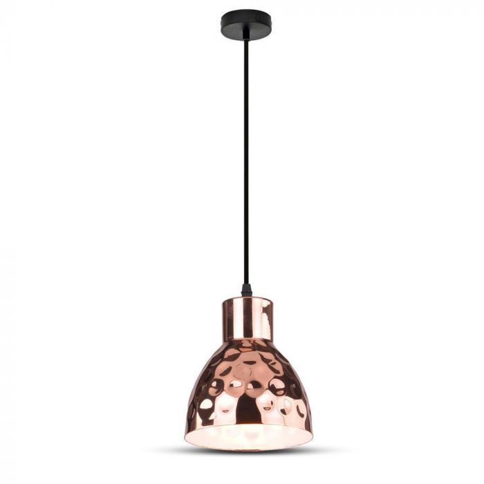 LED E27 PENDANT LIGHT ROSE GOLD 17X150 COPPER