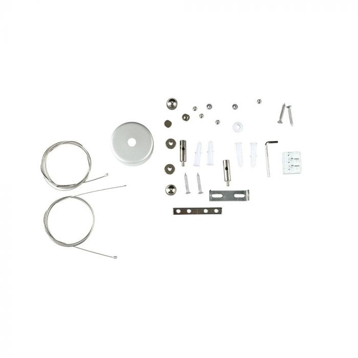 LED LINEAR HANGING SUSPENSION 40W DL 4000lm 120° 1200X35X67 ALUMINIUM SAMSUNG SILVER