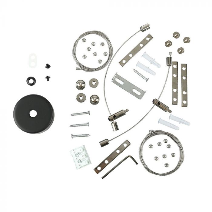 LED LINEAR HANGING SUSPENSION 60W DL 6000lm 120° 1200X75X105 ALUMINIUM SAMSUNG SILVER A++