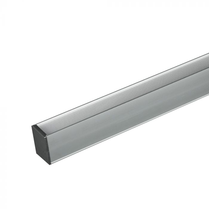LED LINEAR HANGING SUSPENSION 40W DL 3400lm 120° 1200X50X65 ALUMINIUM SAMSUNG SILVER DIMMABLE A++