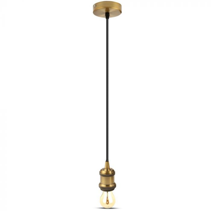 LED E27 HOLDER BROWN BRONZE 50X90X900 METAL