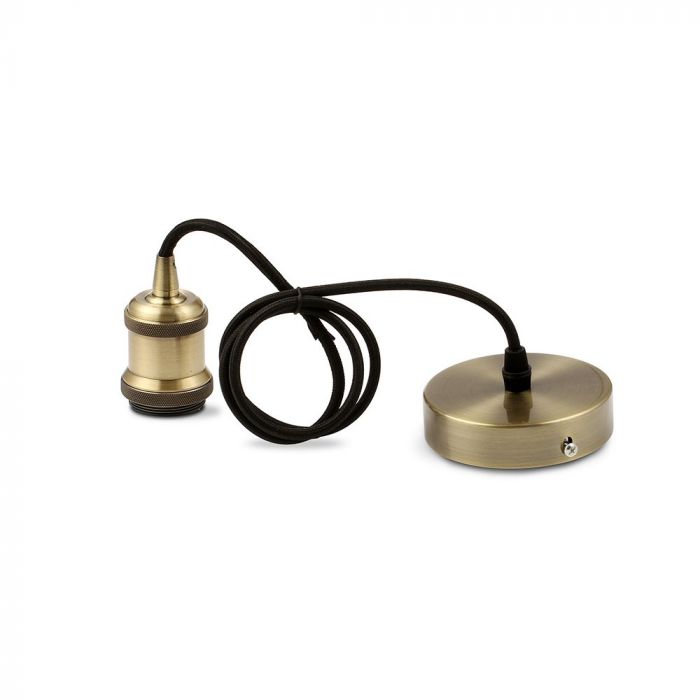 Pendant Light holder Brass Bronze
