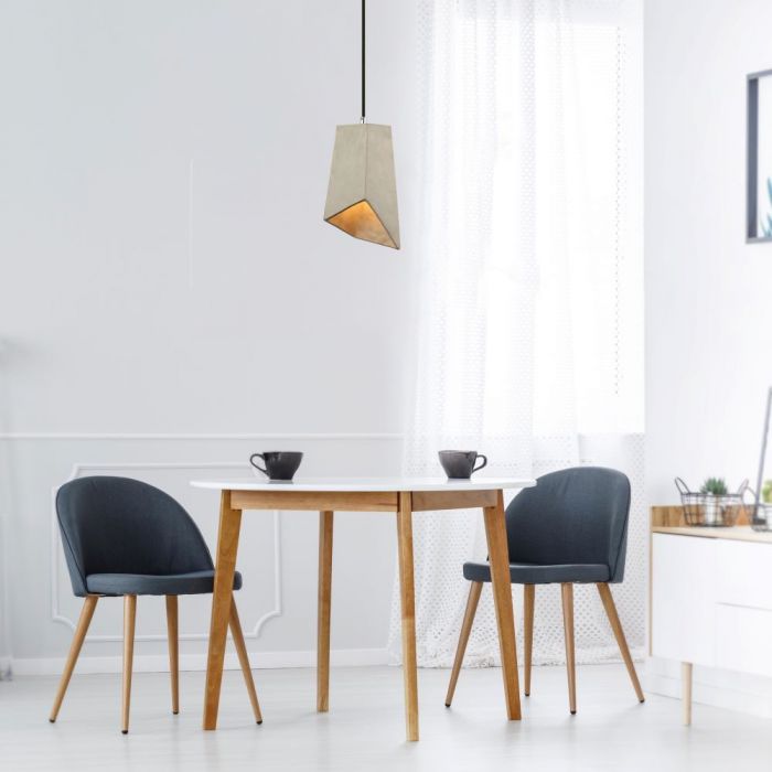 LED E27 PENDANT LAMPSHADE 16X29X125 CONCRETE