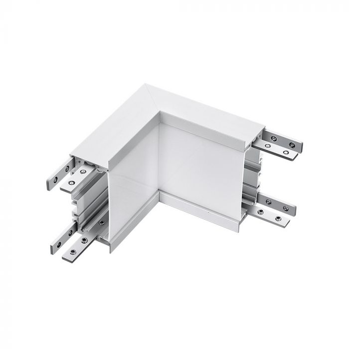 LED LINEAR L SHAPE INSIDE CONNECTOR 10W DL 120° 134.6X134.6 ALUMINIUM SAMSUNG SILVER