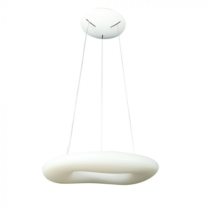 LED PENDANT DESIGNER ROUND HANGING 38W COLOR CHANGE 3300lm 120° 60X200 PC WHITE DIMMABLE
