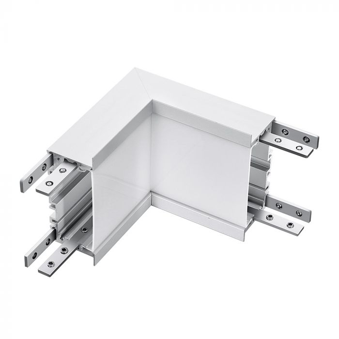LED LINEAR L SHAPE INSIDE CONNECTOR FOR HANGING 10W DL 120° 182.5X182.5 ALUMINIUM SAMSUNG WHITE