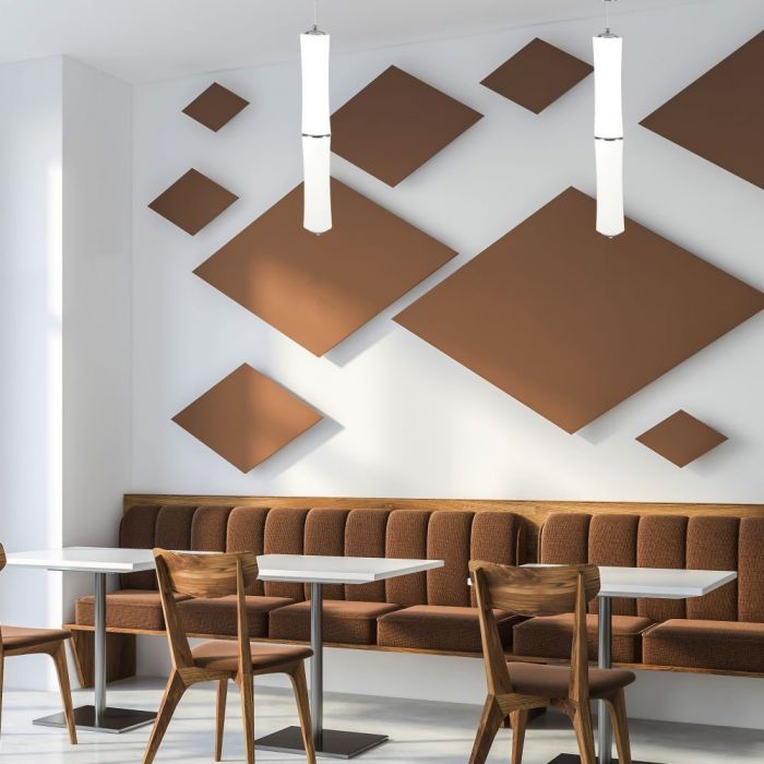 LED PENDANT DOUBLE LONG DESIGNER HANGING 32W WW 2100lm 120° 125X840 PC WHITE TRIAC DIMMABLE A++