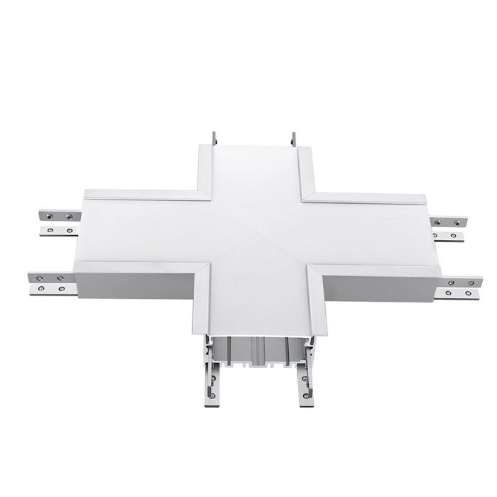 LED LINEAR X SHAPE DOWNSIDE CONNECTOR FOR HANGING 16W DL 120° 275X275 ALUMINIUM SAMSUNG WHITE