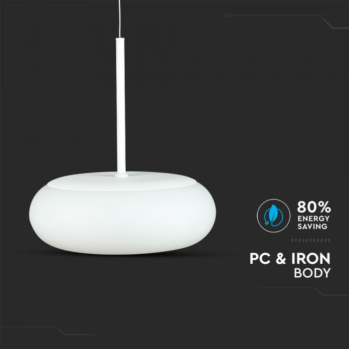 LED DESIGNER HANGING PENDANT 25W 2100lm WW 120° 350X2000 TRIAC DIMMABLE