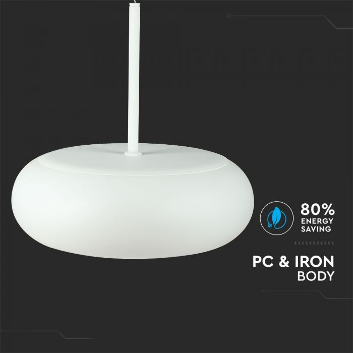 LED DESIGNER HANGING PENDANT 40W 3200lm WW 120° 500X2000 TRIAC DIMMABLE