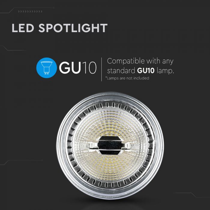 LED AR111(GU10) LAMP 12W CW 650lm 40°
