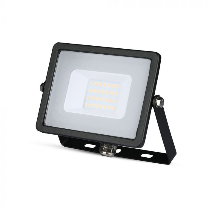 LED FLOOD SLIM 20W WW 100° 1600lm IP65 BLACK SAMSUNG CHIP