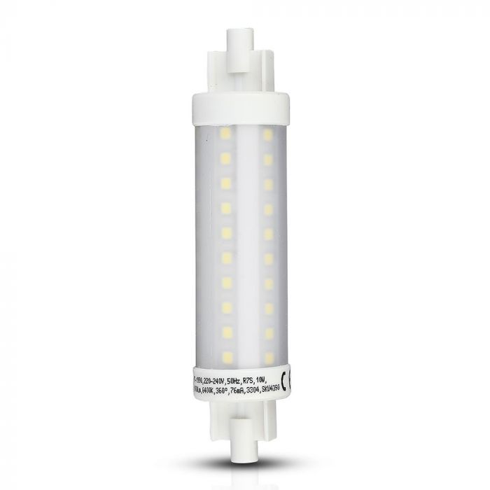 LED Bulb 10W R7S Plastic Warm White