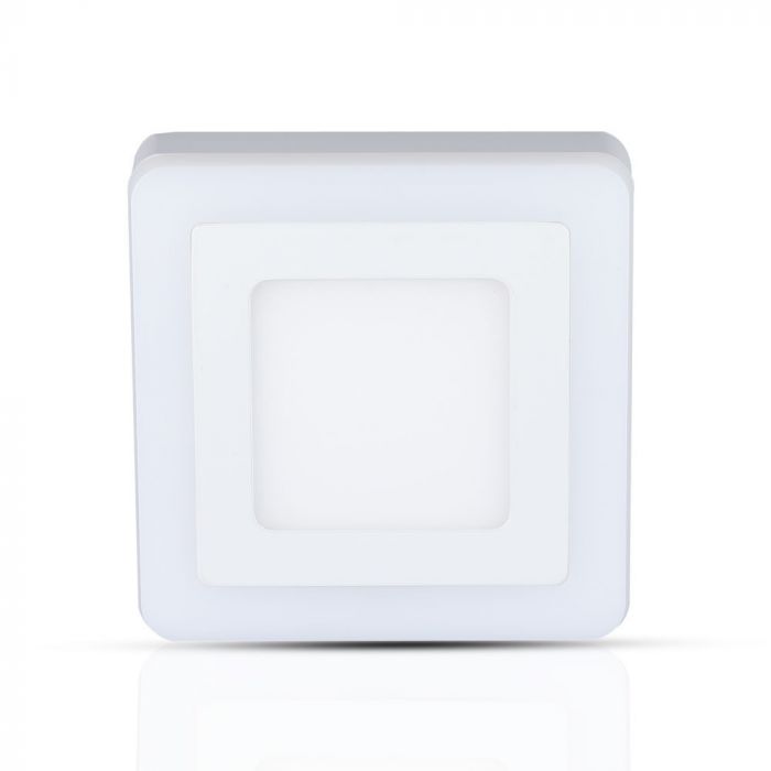 LED SURFACE SQUARE TWIN DOWNLIGHT 12+3W 1500lm WW 120° 192X192X40
