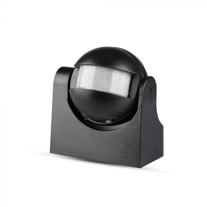 LED INFRARED MOTION SENSOR WALL 180° 12m MAX. 300W IP44 BLACK