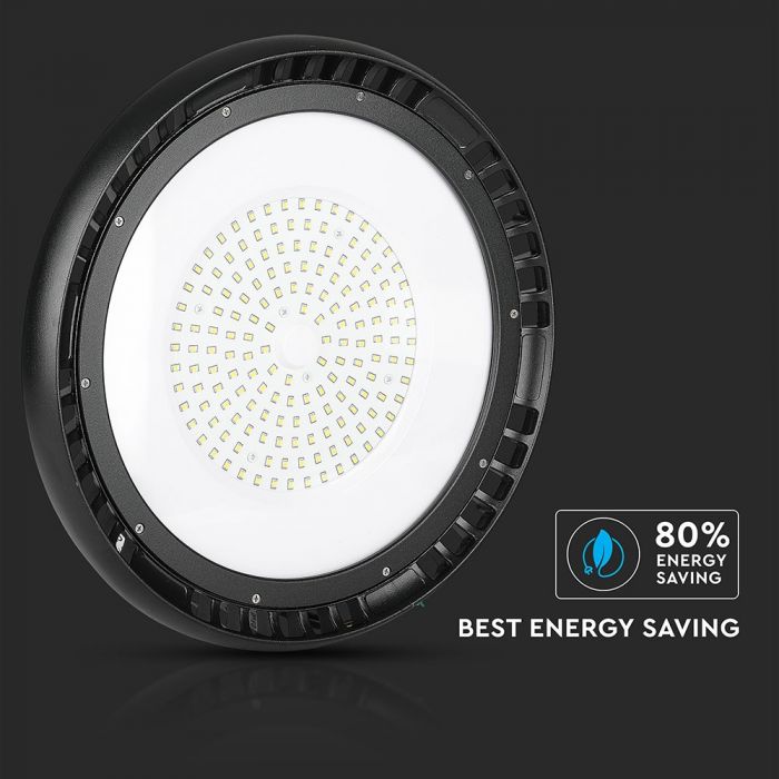 LED HIGHBAY (MEANWELL DRIVER) UFO 150W CW 120° 18000lm 340X171 IP65 SAMSUNG CHIP DIMMABLE