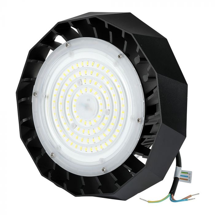 LED HIGHBAY UFO 100W CW 90° 12000lm 260X150 IP65 SAMSUNG CHIP 1-10V DIMMABLE A++