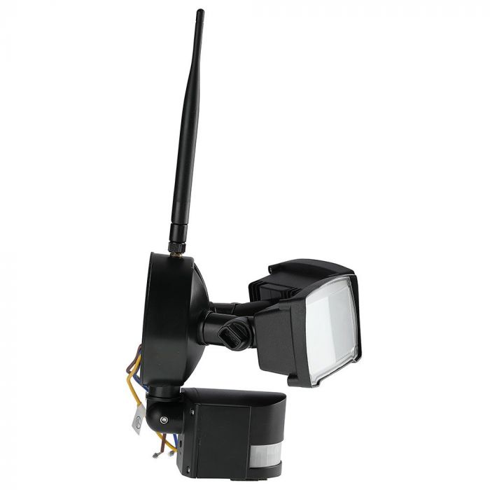 18W LED Floodlight Wi-Fi Sensor Camera White